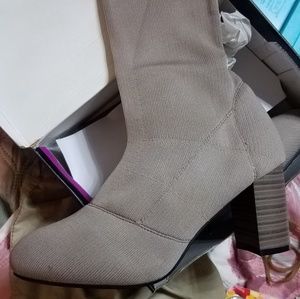 Stretch mid-calf boots 11